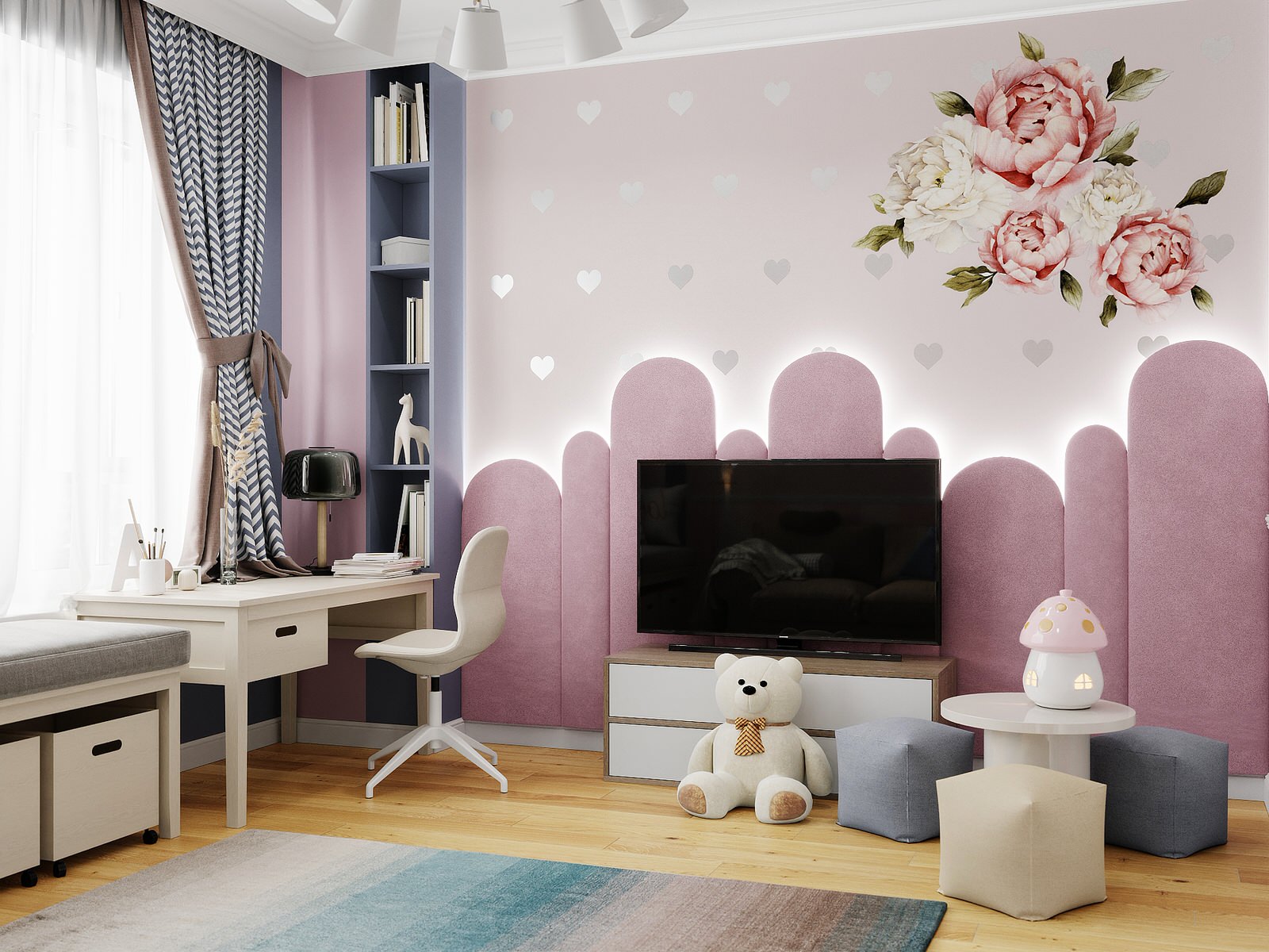 Двухуровневая квартира для семьи из 5ти человек