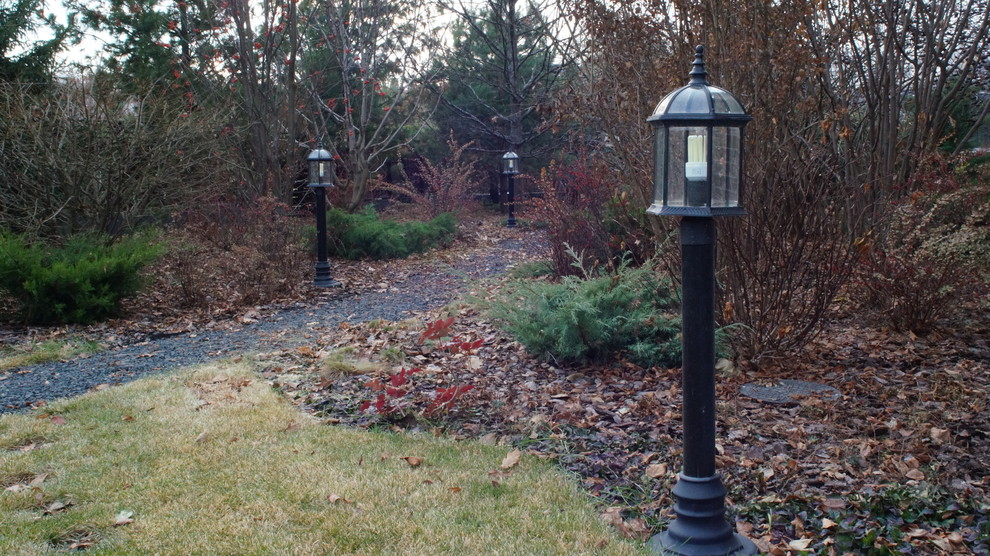 Современный сад в КП "Променад"