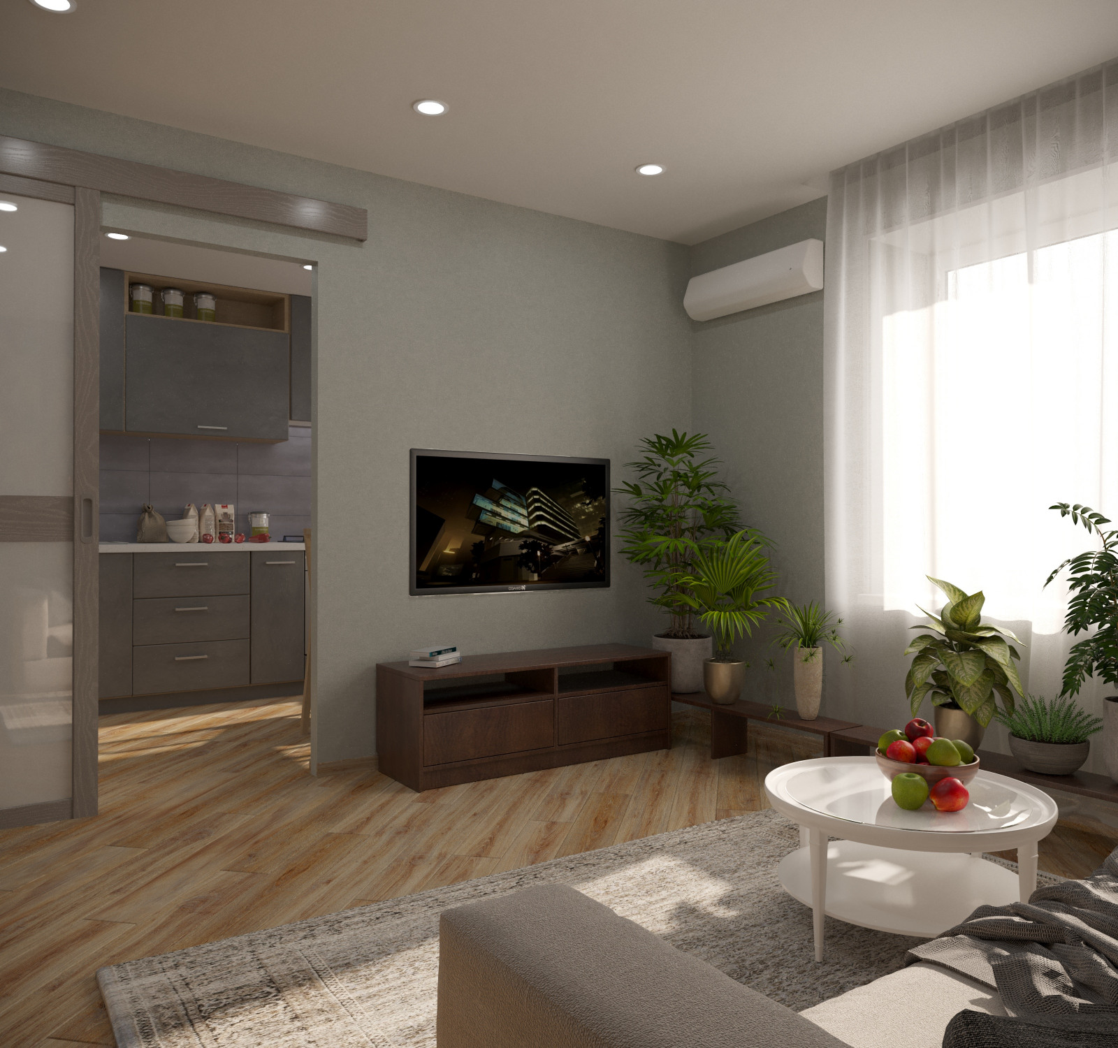 Интерьер очень маленькой квартиры