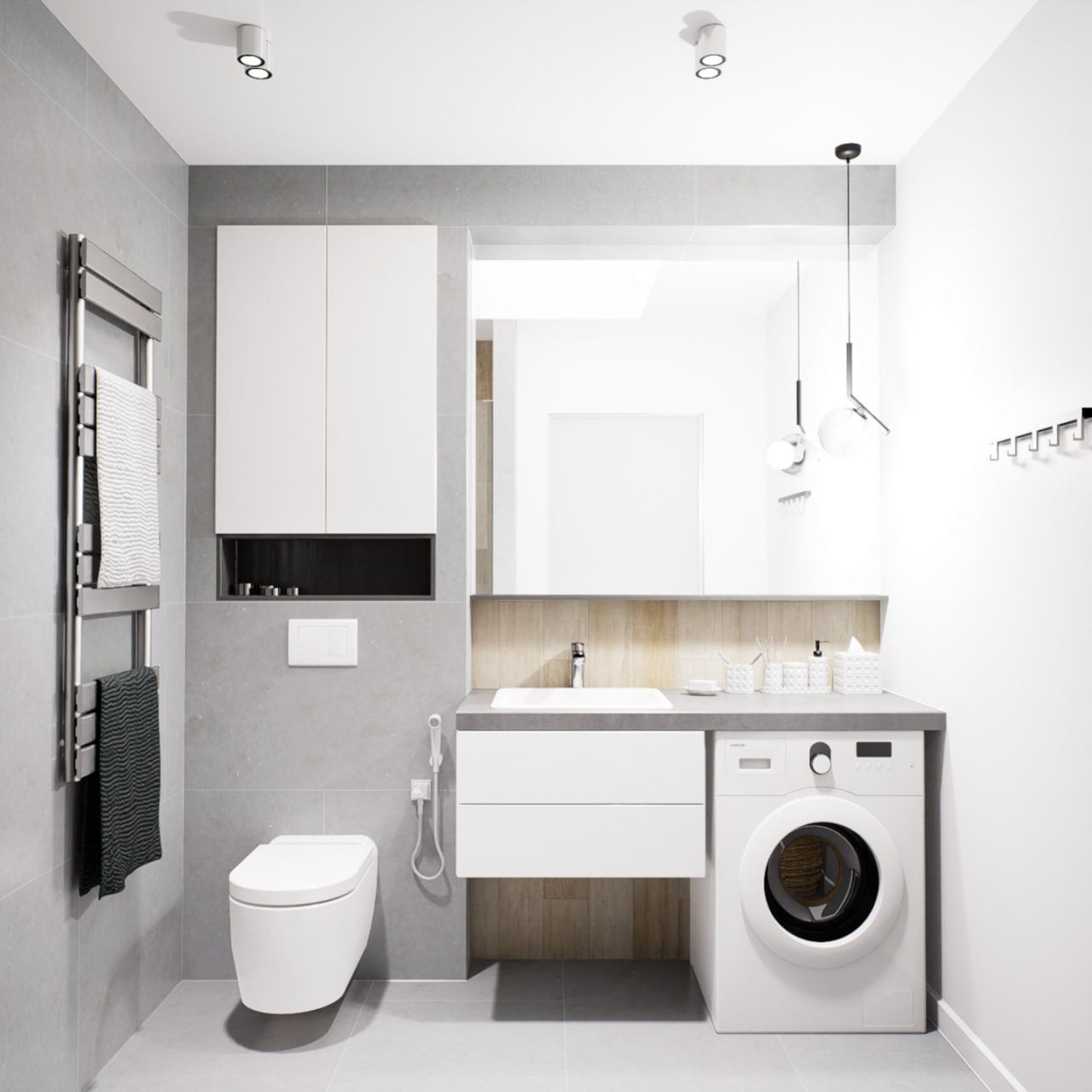 Обложка проекта: Проект интерьера квартиры со спальней-нишей