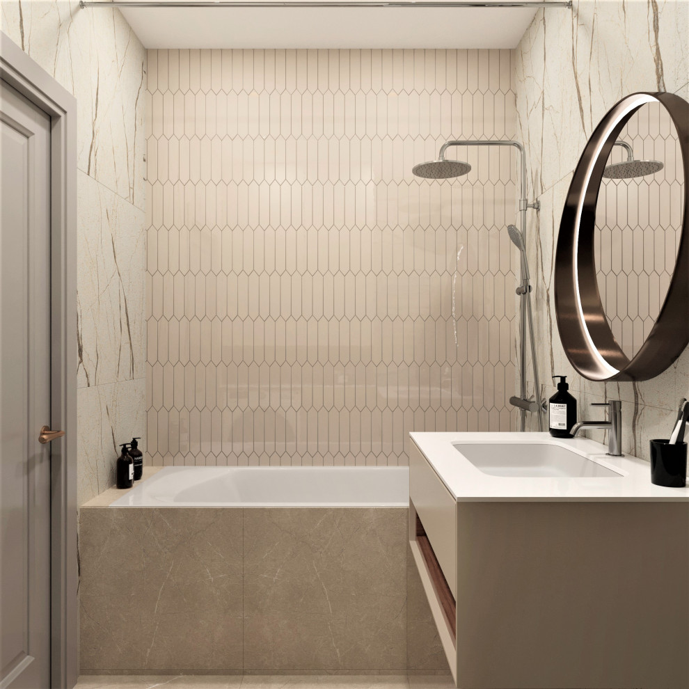 Дизайн-проект квартиры в ЖК "Европейский берег", г.Тюмень