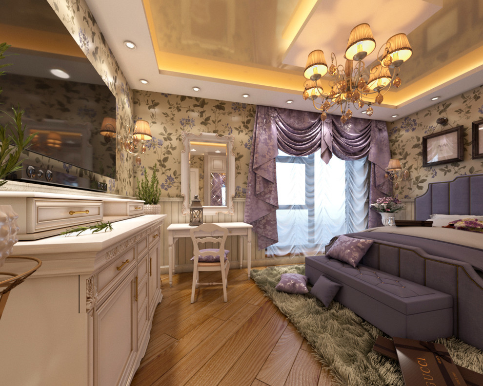 Родительская спальня. Квартира на Ленинском проспекте в Москве