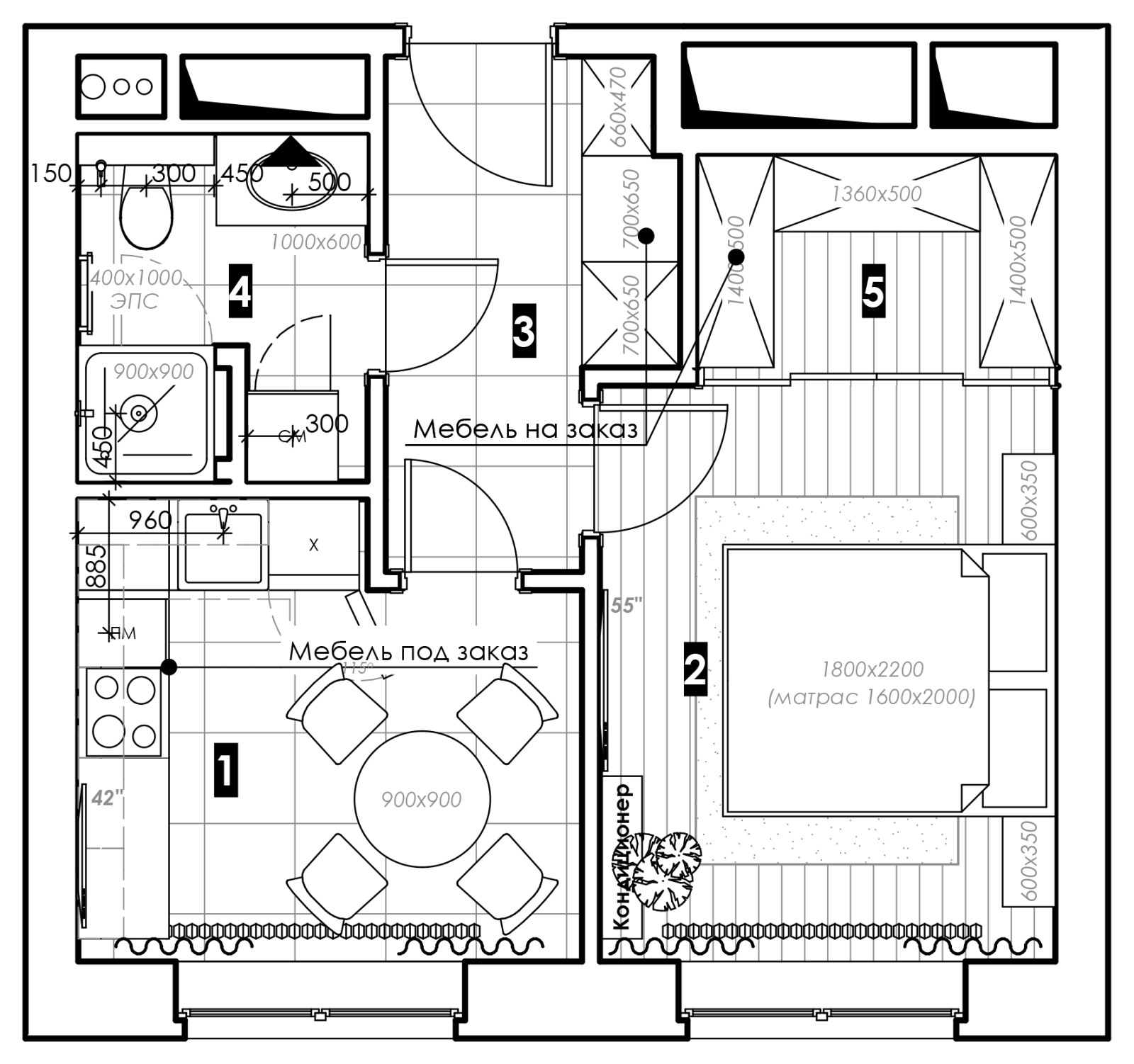 Поэтика пространства. Лиричный дизайн «однушки»
