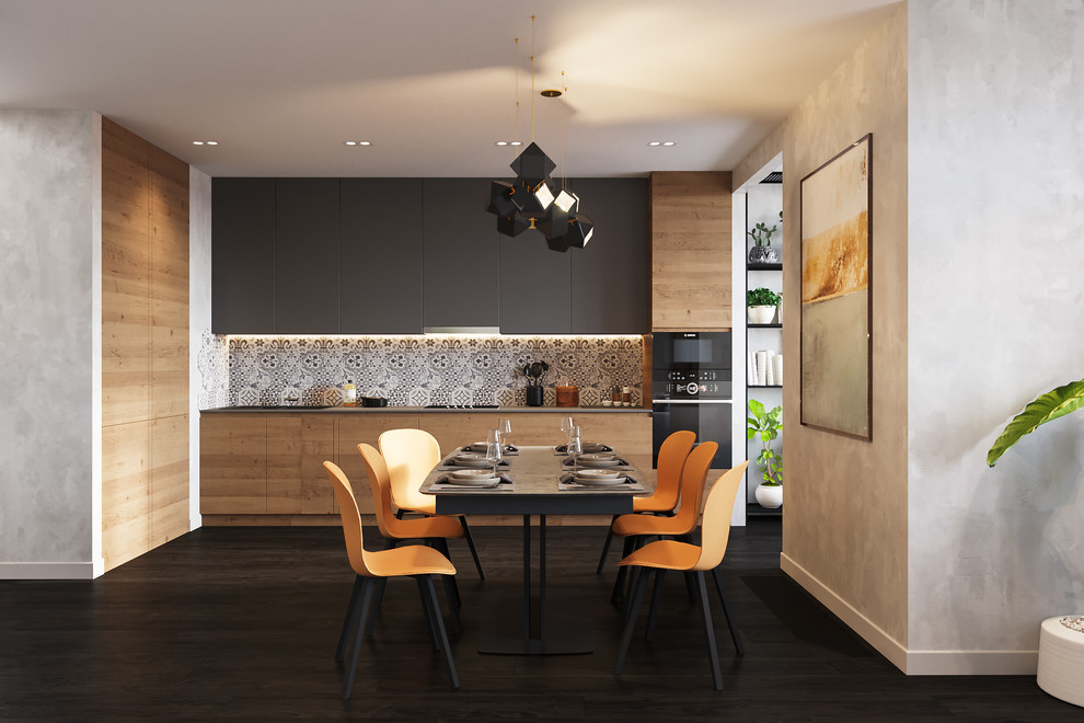 Квартира в 155 кв.м. в современном стиле в ЖК Флагман.