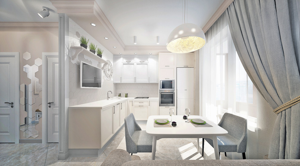 Однушка в розовых тонах на Пифагоре