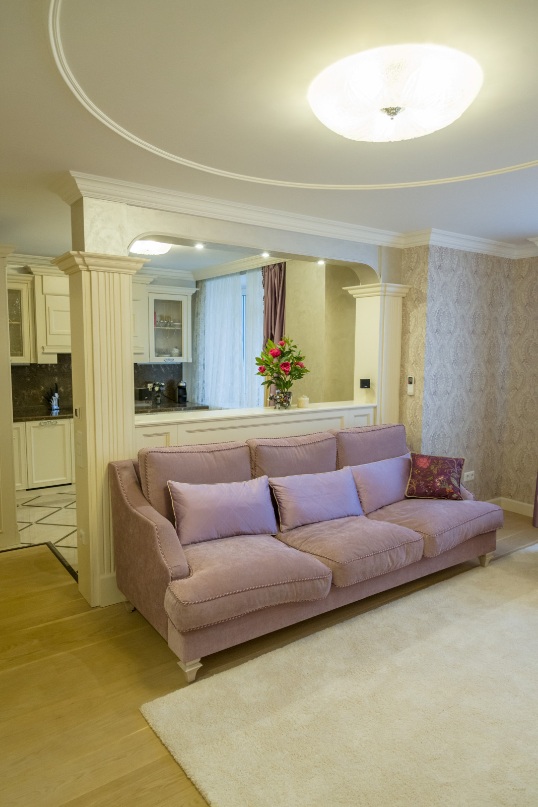 Обложка проекта: Квартира в стиле Неоклассика (70 кв м)