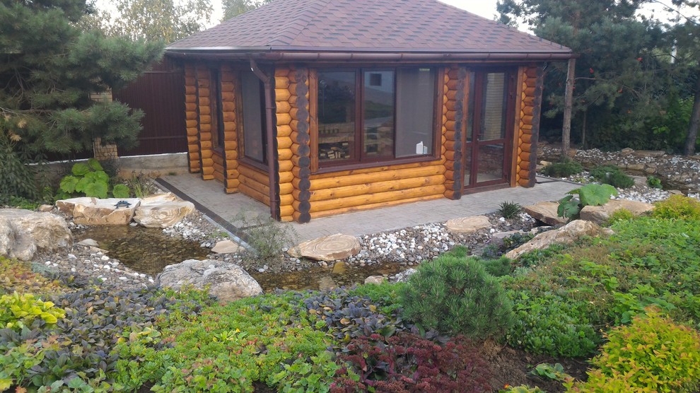 Беседка-барбекю