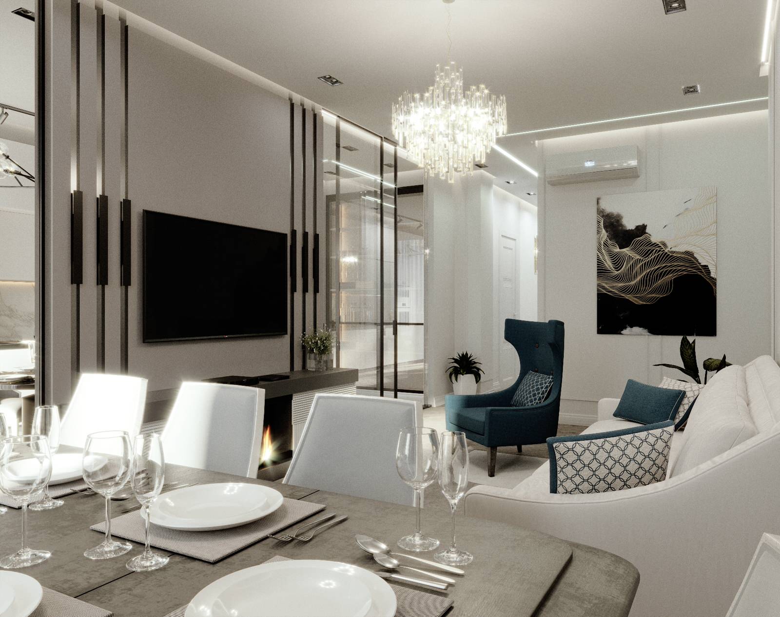 Проект в современном стиле