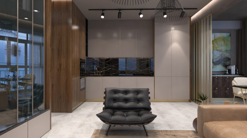 Обложка проекта: Сочи. Квартира в стиле "лофт"