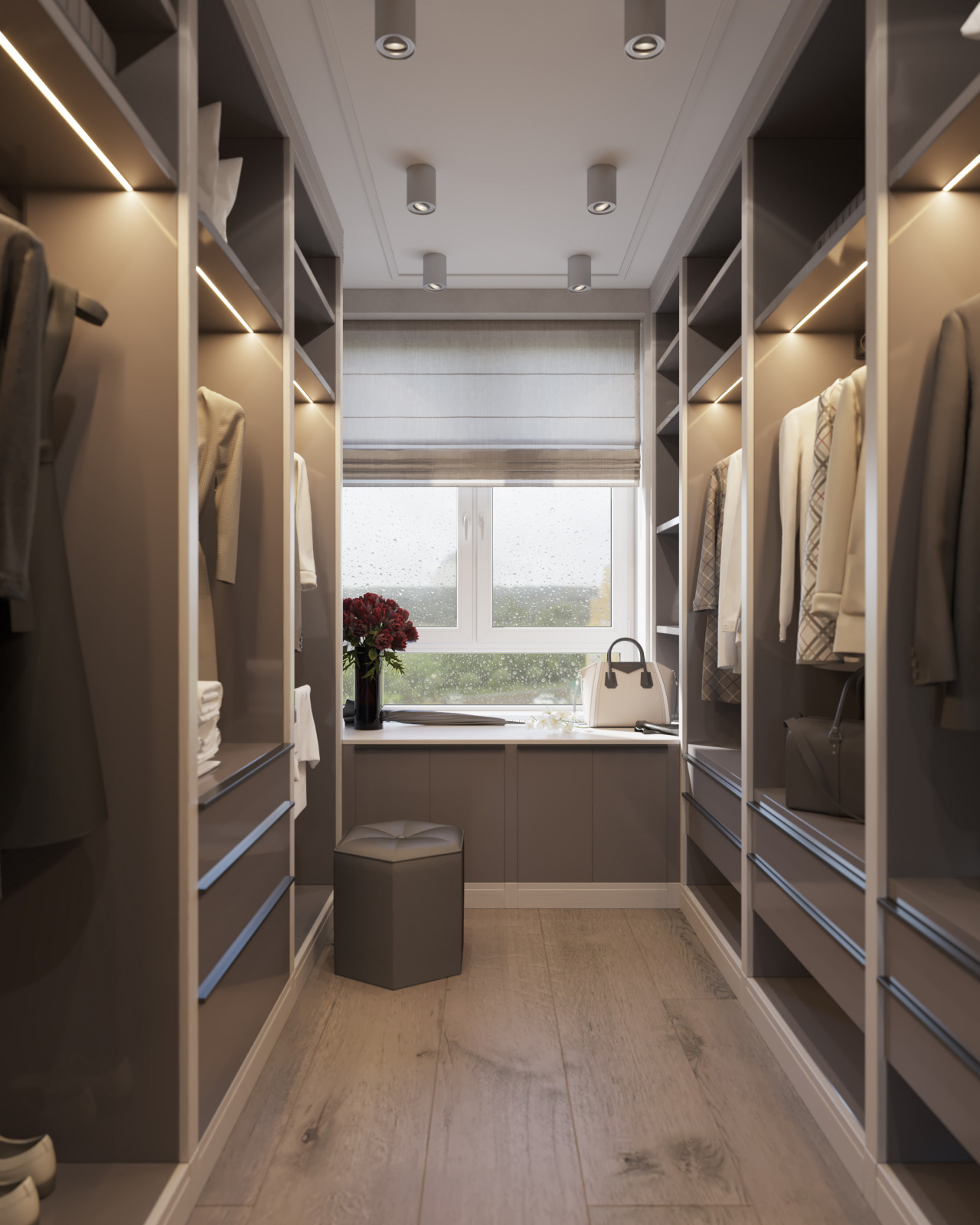 Дизайн интерьера квартиры. 168 кв.м. Soft contrasts.