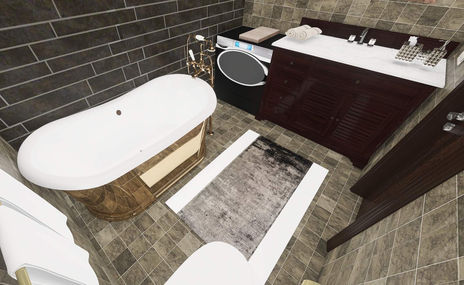 Проект moi aussi 3-х комнатная квартира