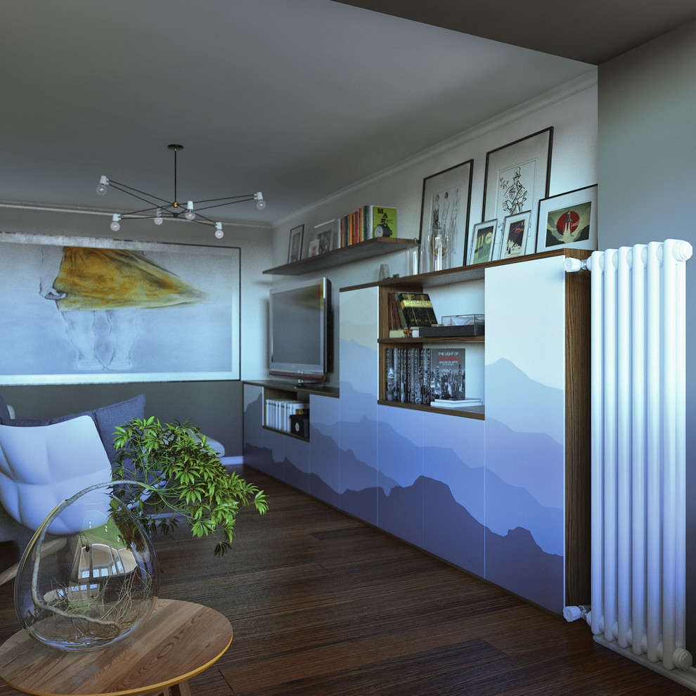 дизайн квартиры 40м2 в современном стиле