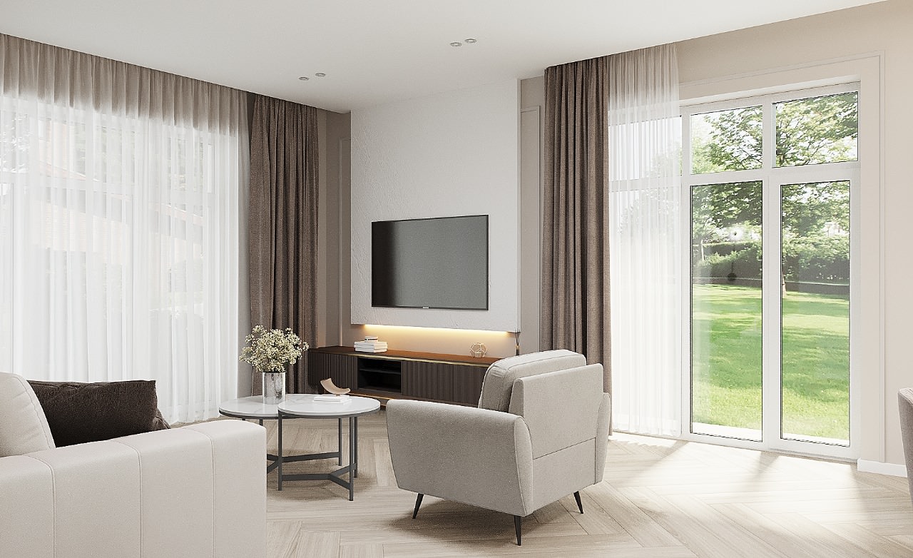 Кухня-гостиная, экопарк