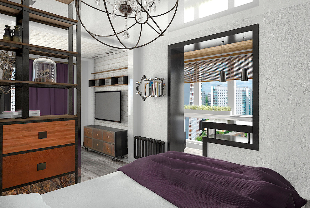 интерьер квартиры в стиле лофт