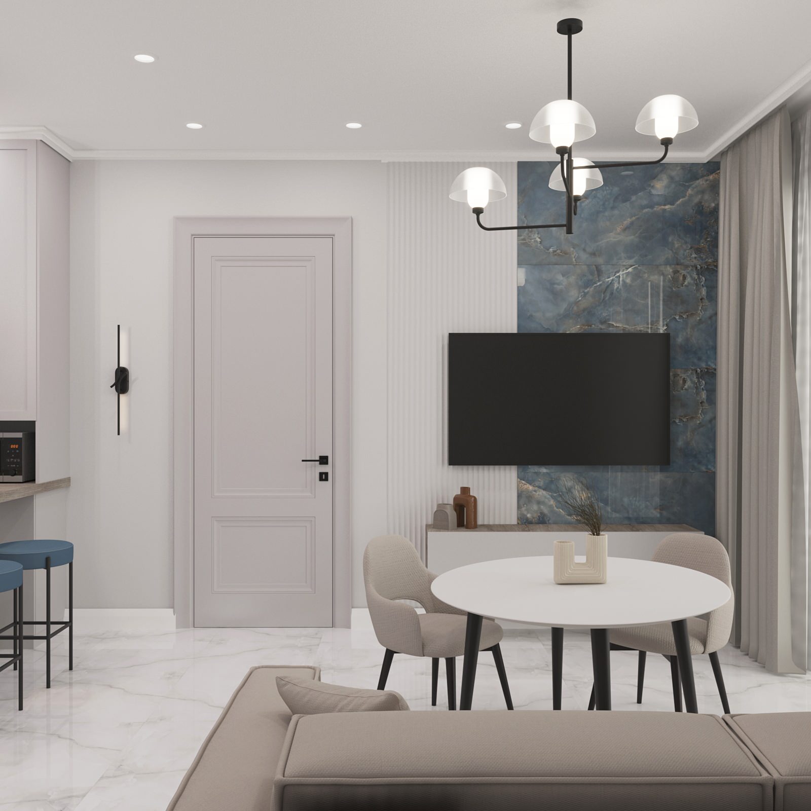 Квартира евродвушка в Русской Европе