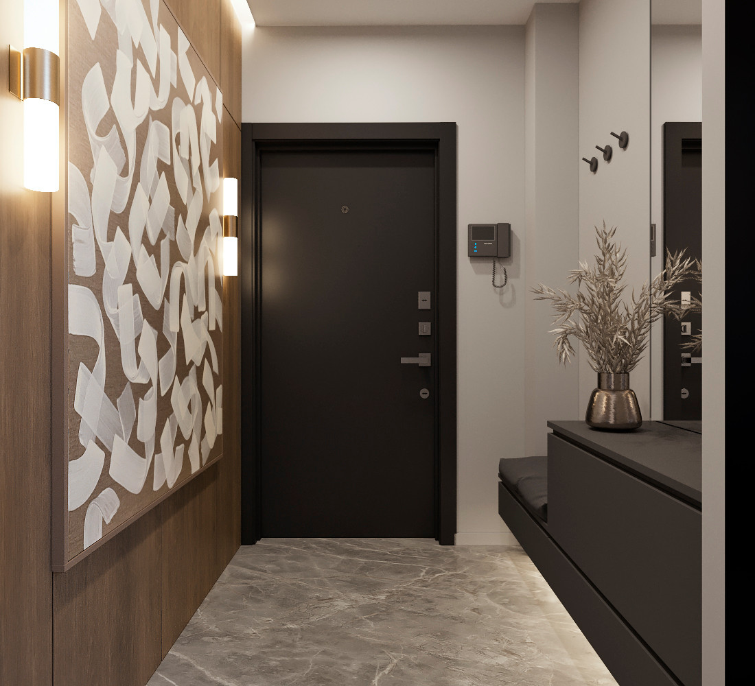 Проект интерьера в современном стиле для современной семьи