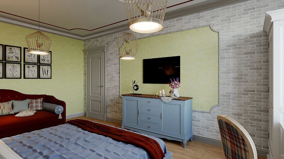 Проект трех комнатной квартиры в 100м2