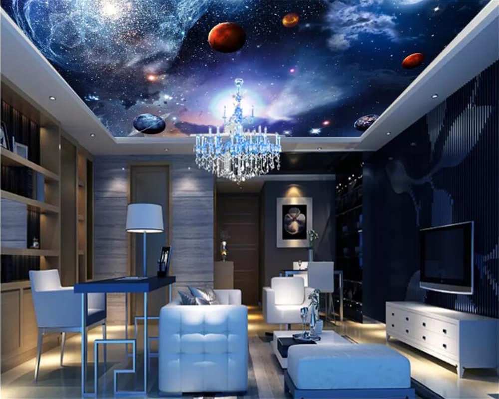 Обложка проекта: Космические принты в интерьере