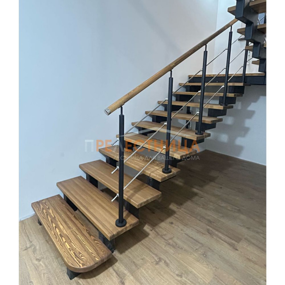 Обложка проекта: Открытая лестница на двойном косоуре Тандем-36