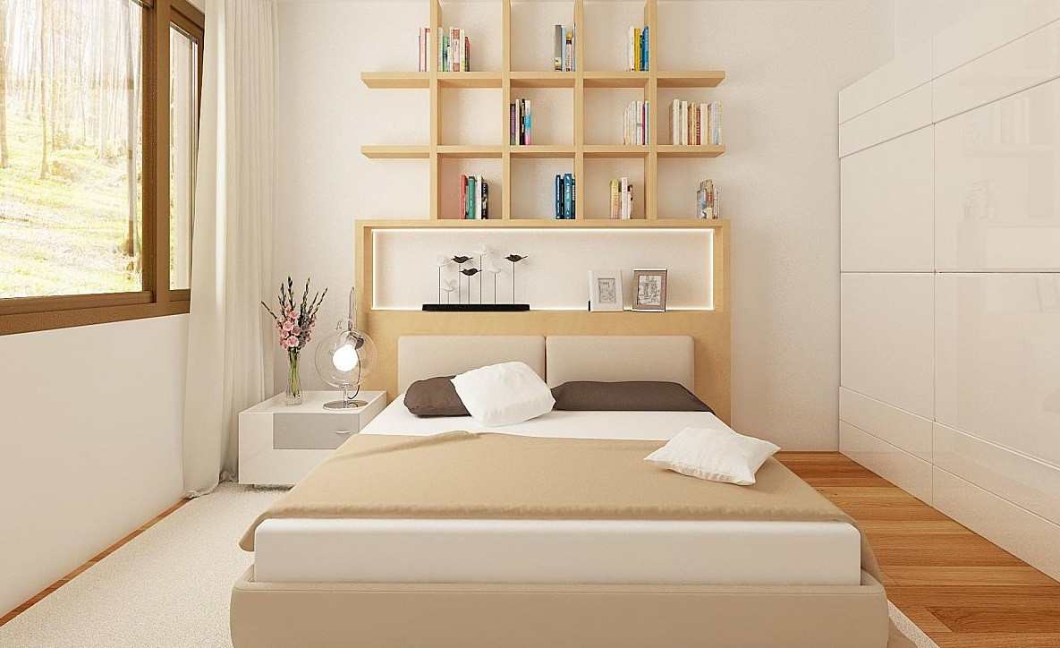 Простой одноэтажный дом небольшой площади