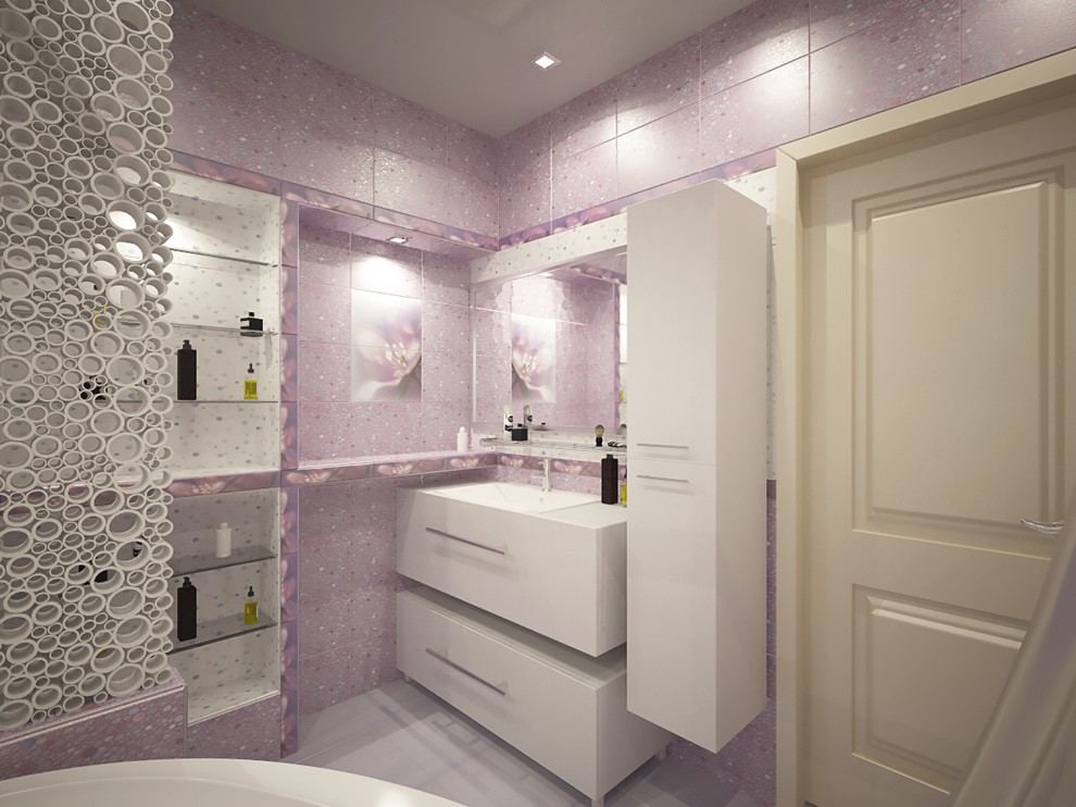 Дом семьи с тремя детьми