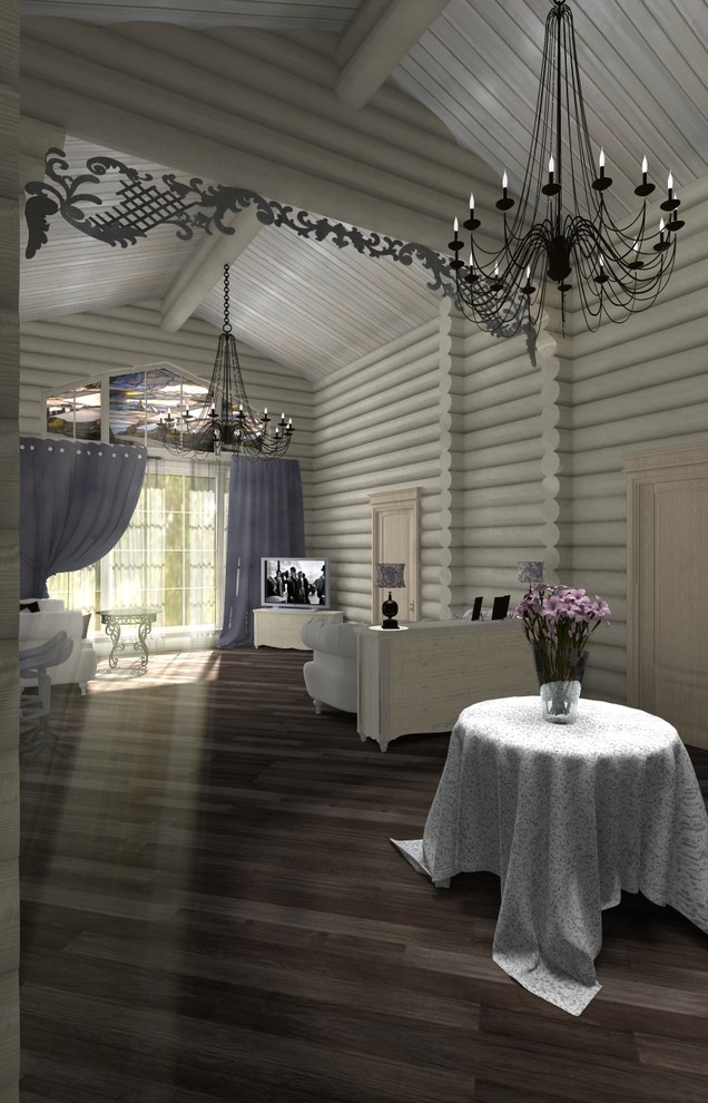 ДЕРЕВЯННЫЙ ДОМ В СОСНОВОМ БОРУ