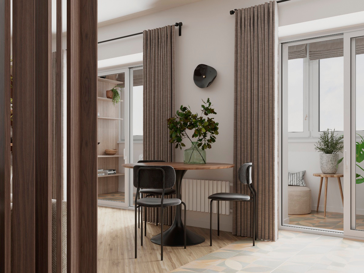 КВАРТИРА В СКАНДИНАВСКОМ СТИЛЕ