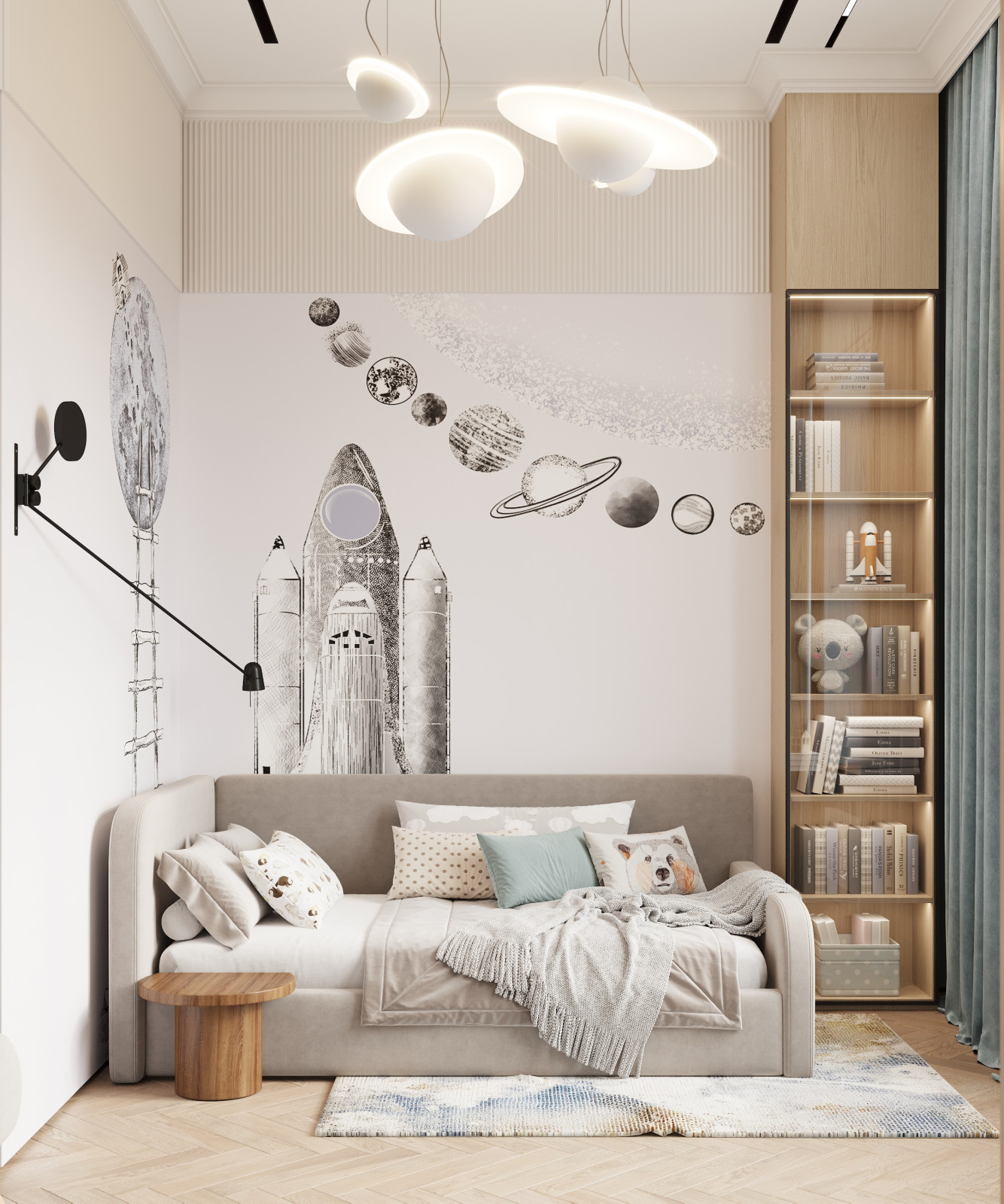 Проект пятикомнатной квартиры 220 кв. м.