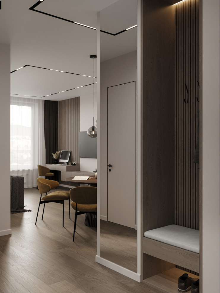 Современный проект квартиры 73 м² в ЖК на Причальном