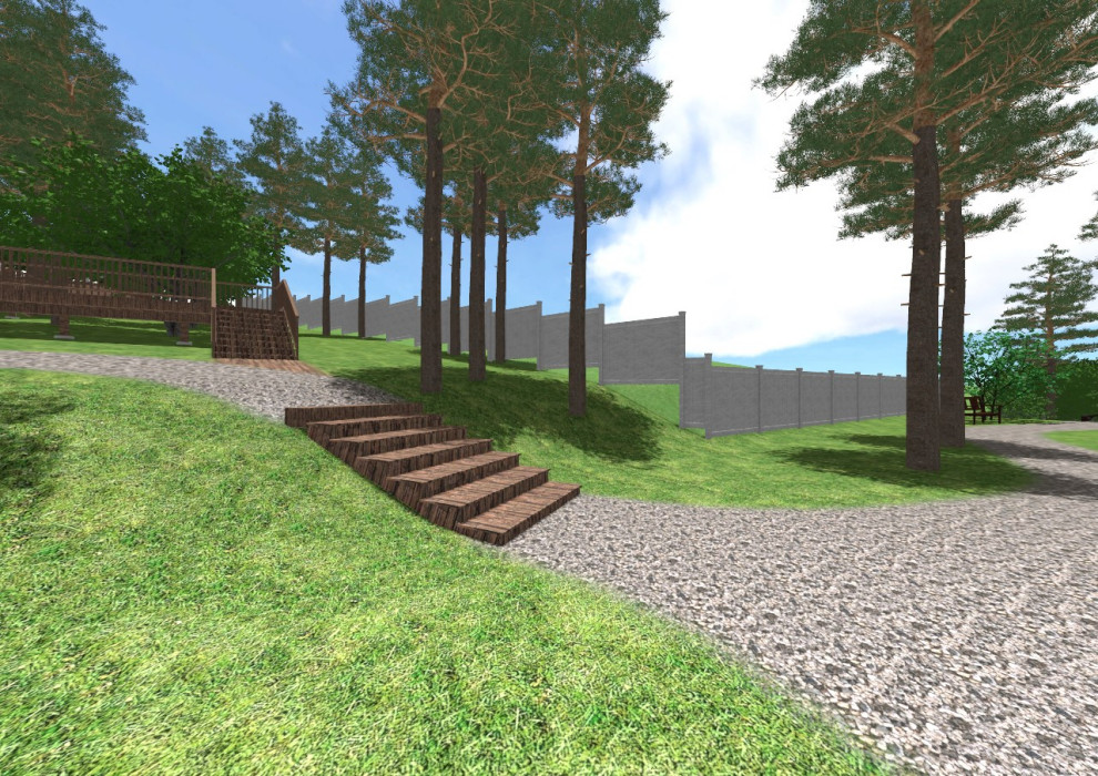 Территория мотеля