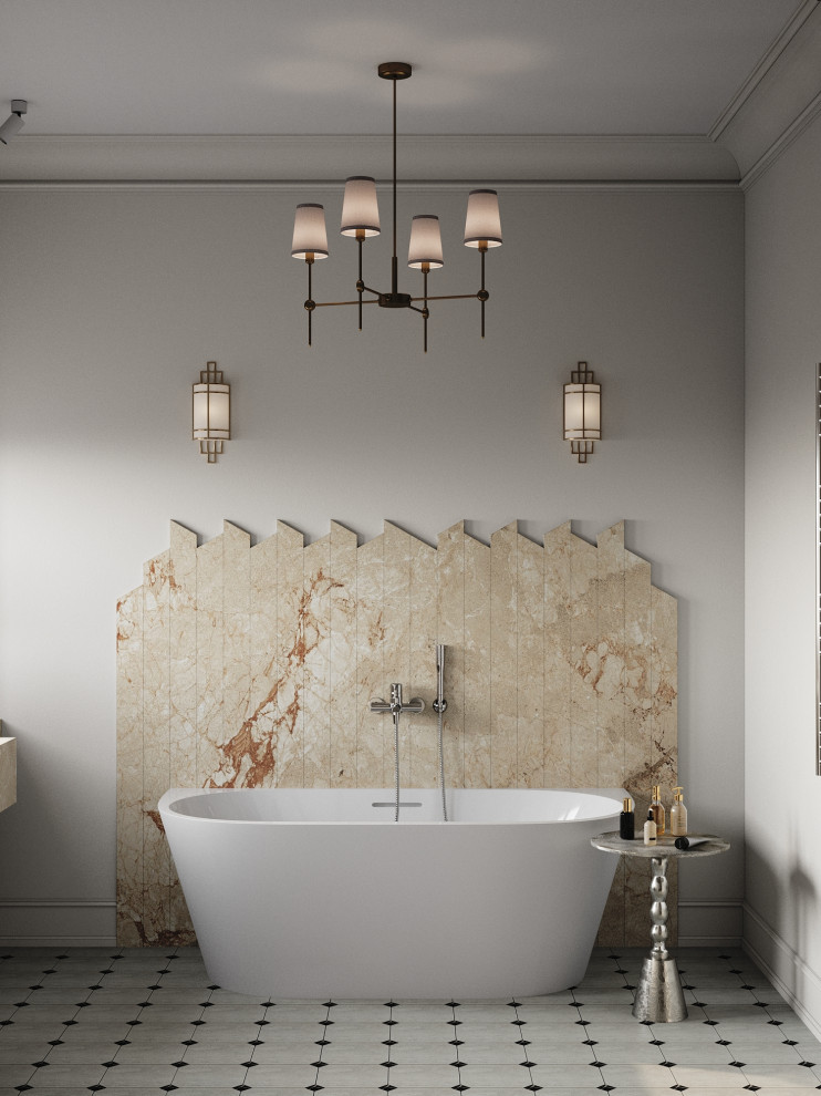 интерьер квартиры для элегантной пары