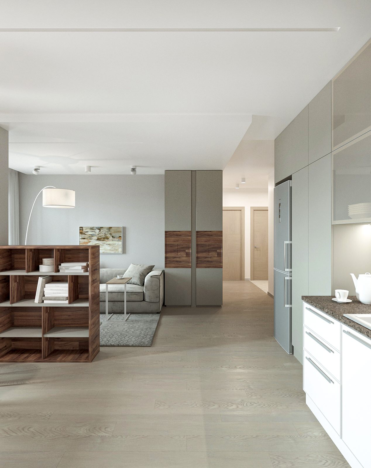 Обложка проекта: Современная квартира для молодой семьи.