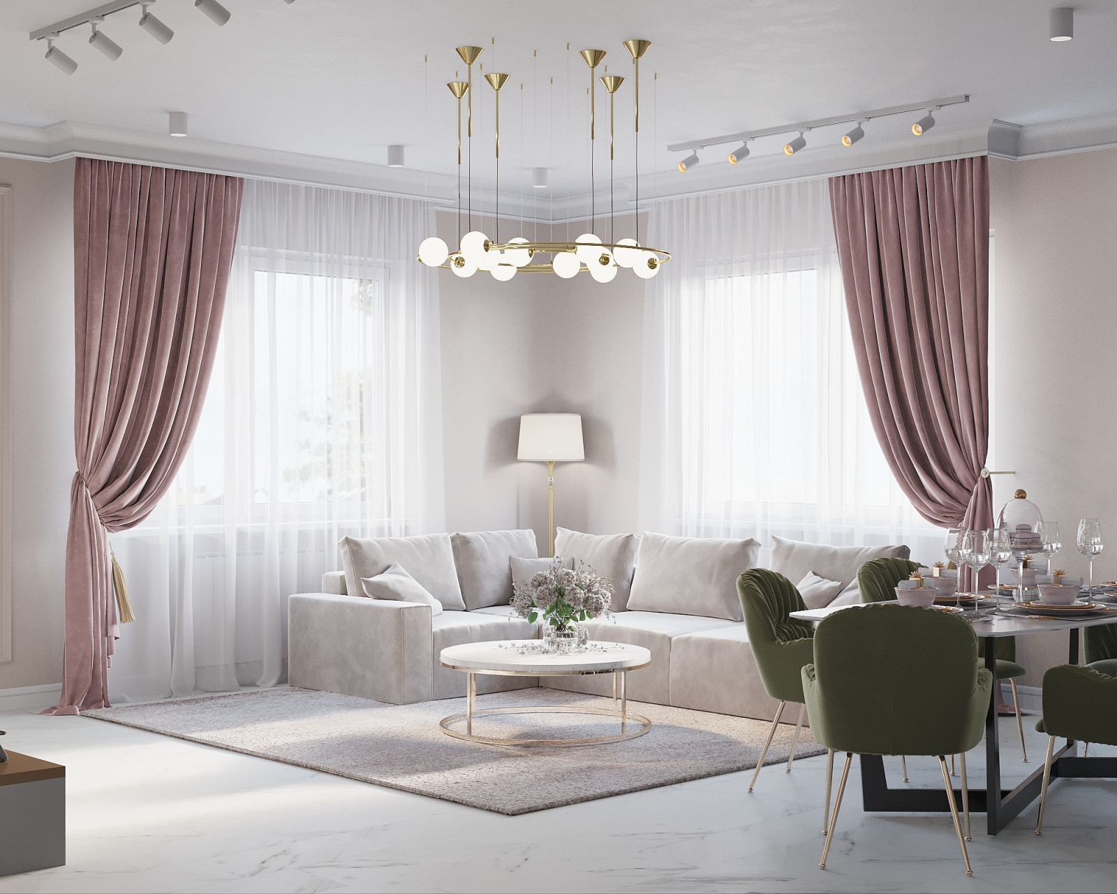 Дизайн-проект гостиной/ г. Дюртюли