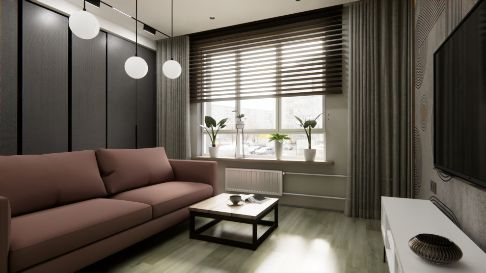 Квартира в Мытищах с элементами лофта