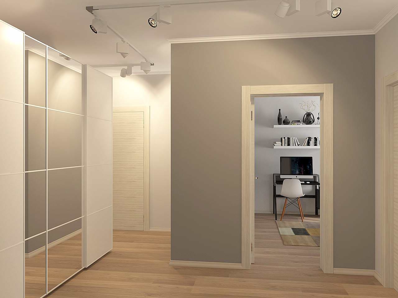 Двухкомнатная. Стены+мебель. Москва