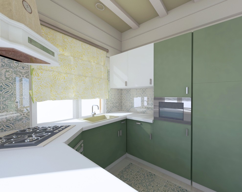 Дизайн брусового дома в Ленобласти