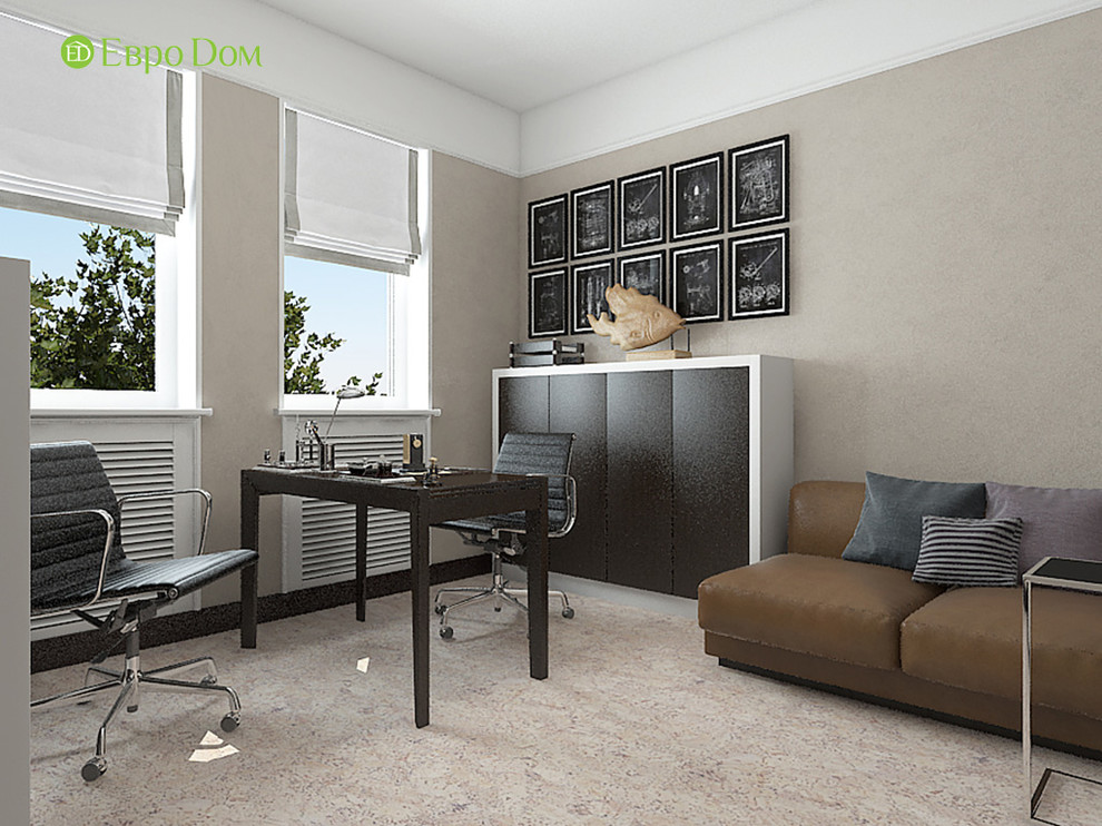 Обложка проекта: Дизайн интерьера коттеджа 490 кв. м в современном стиле