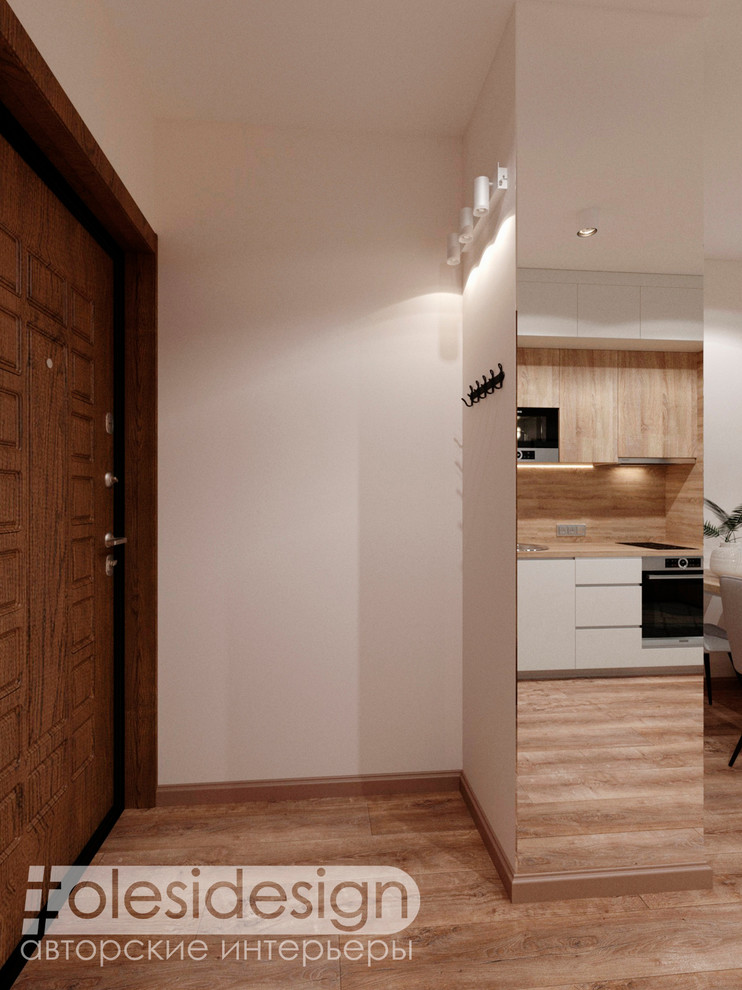 Интерьер квартиры-студии "Нордикхаус"