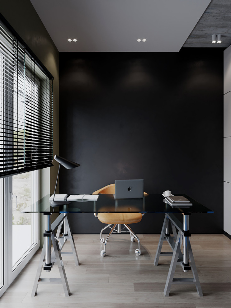 Дизайн-проект интерьера частного одноэтажного дома в Калининградской области