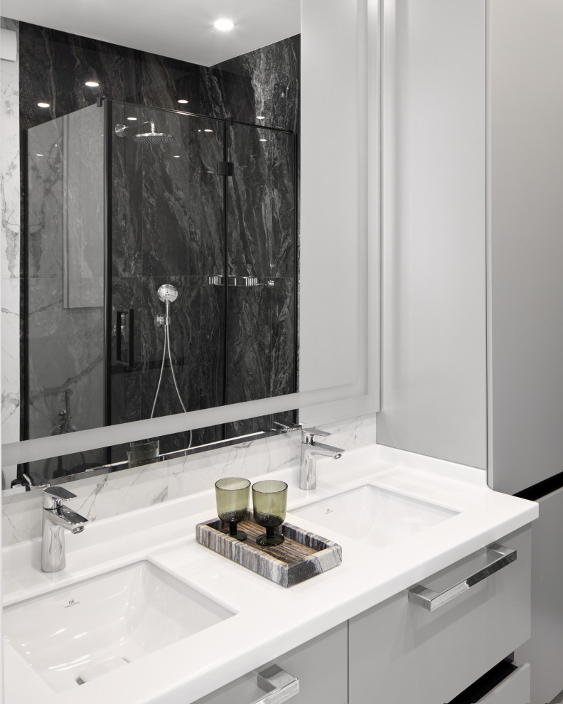 Проект четырехкомнатной квартиры в г Алматы, жилой комплекс AFD Plaza