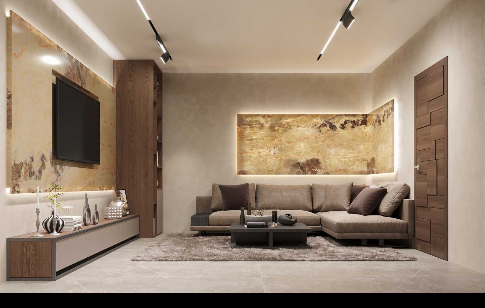 PRIVATE INTERIOR. HOUSE IN ODINTSOVO