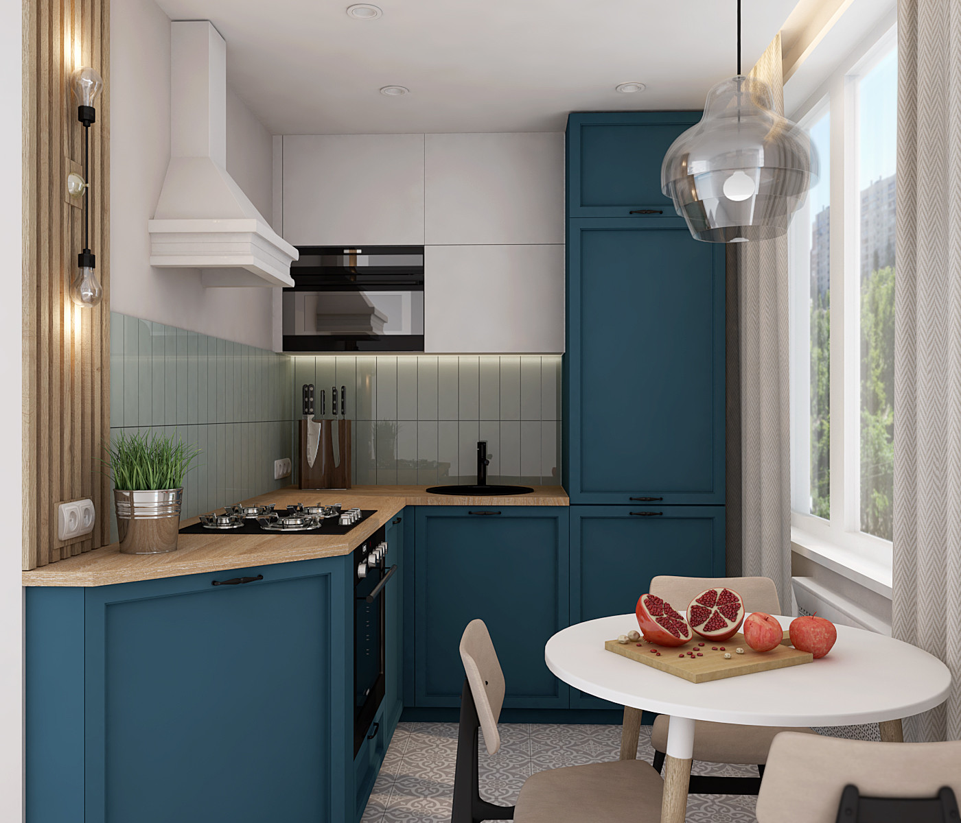 Дизайн маленькой квартиры, 32 кв.м.