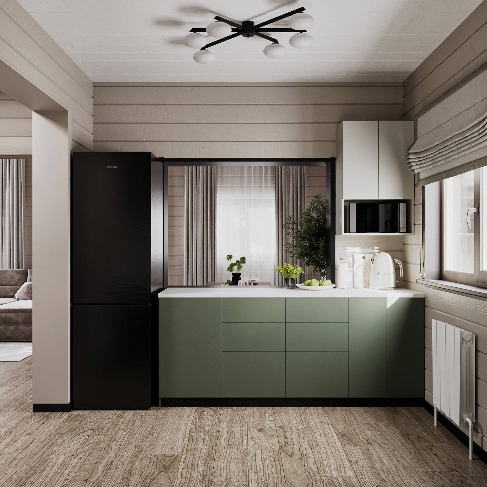 Дизайн загородного дома. с.Таргай г. Новокузнецк