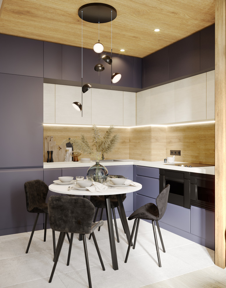 Обложка проекта: Кухня-гостиная в евро-двушке