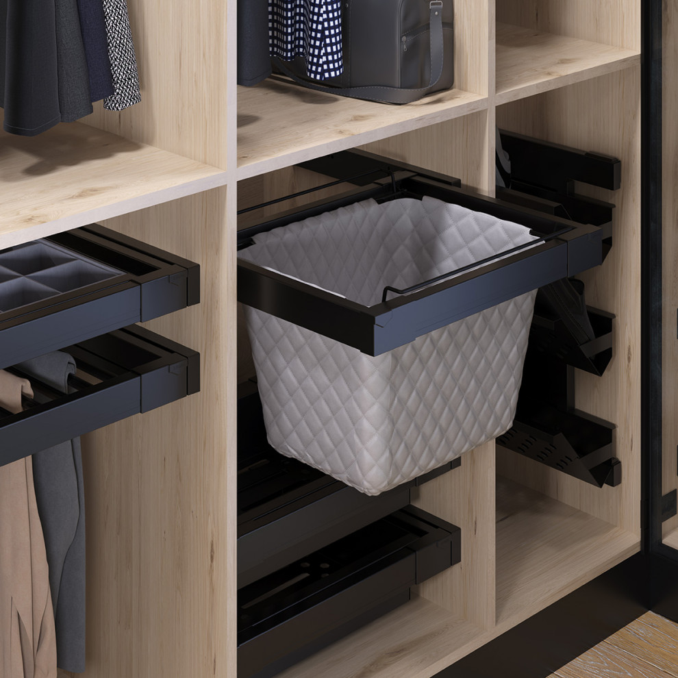 Подвесная текстильная корзина для белья