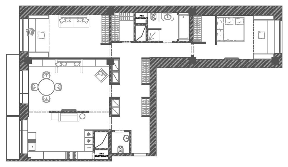 Houzz тур: английский стиль и ботанические мотивы в московской квартире