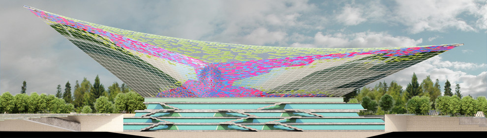 боковой фасад