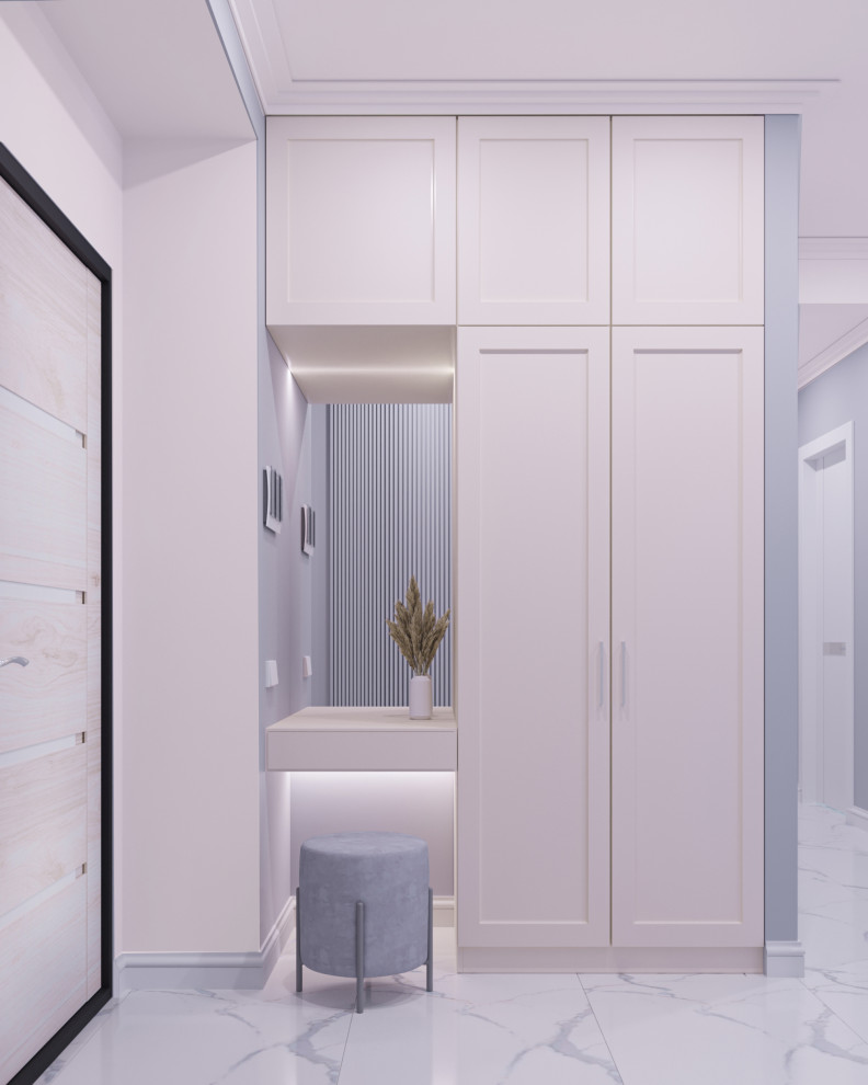 Дизайн-проект 4-х комнатной квартиры 92 м2  ЖК Новые Горизонты