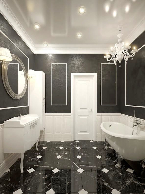 Квартира в современном классическом стиле