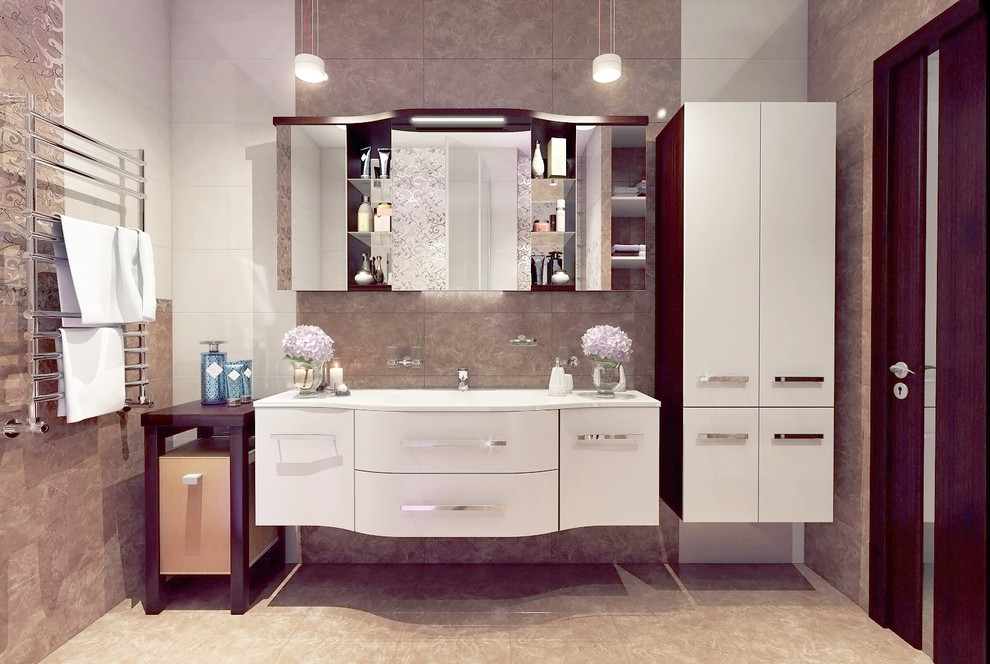 Варианты современных ванных комнат